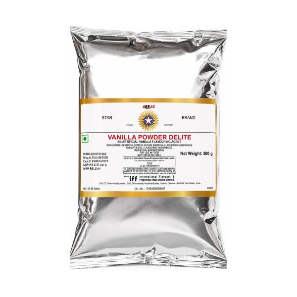 Star Brand Vanilla Powder Delite 500g Star Brand Vanilla Powder Delite 500g